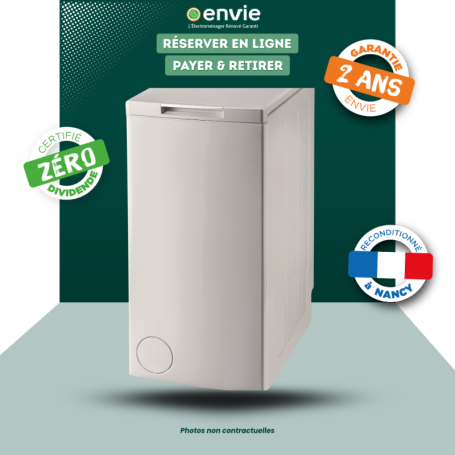 Lave-Linge Top INDESIT BTWHS62300FRN