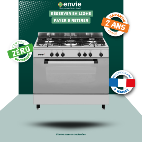 Piano de cuisson /four mixte AIRLUX CC902GIX