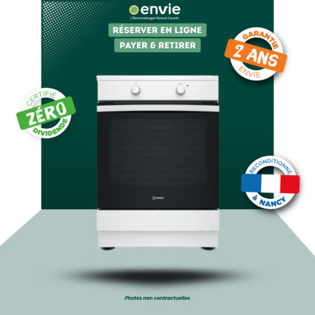 Cuisinière électrique INDESIT IS67IQ5KCW/E